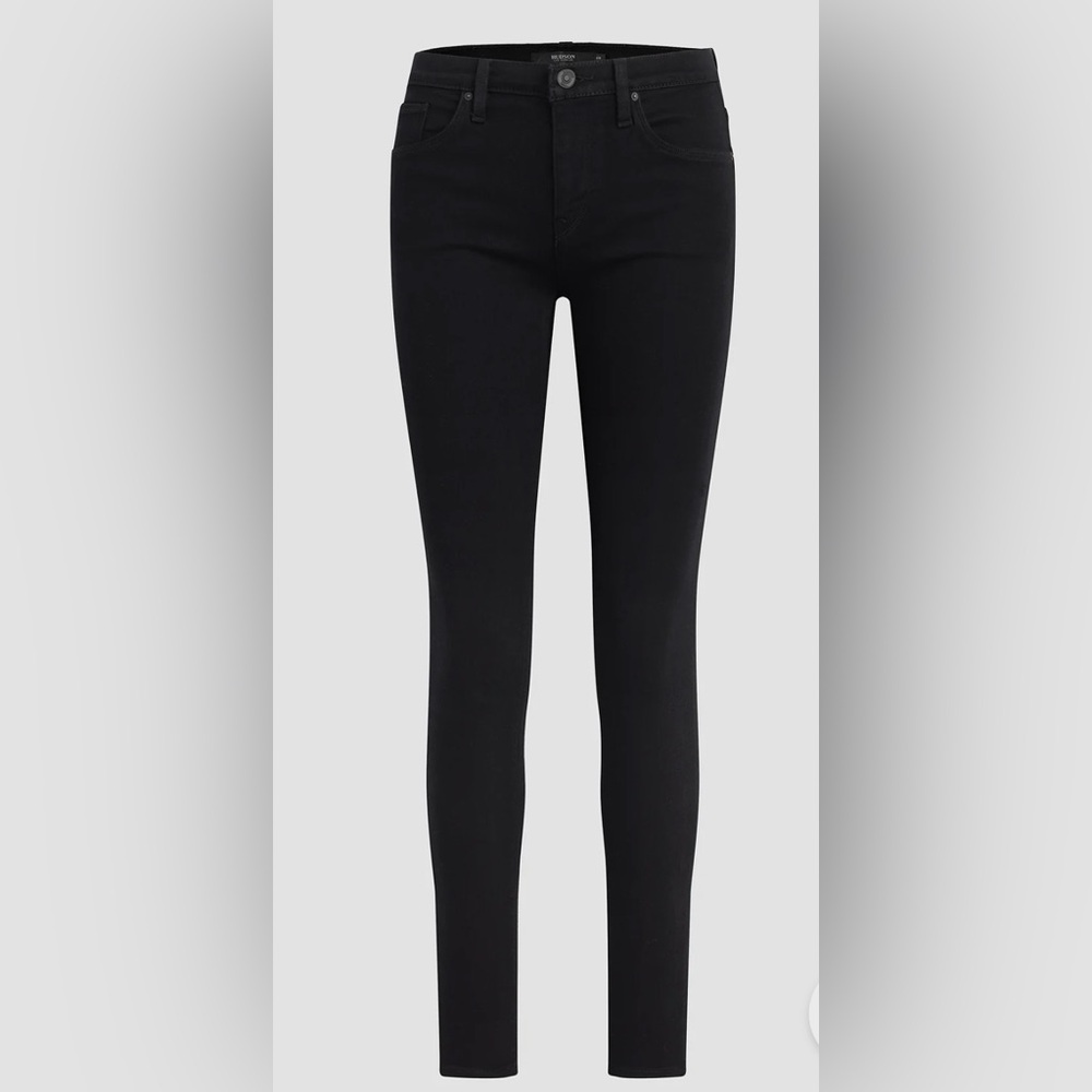HUDSON Mid-rise Nico Super Skinny Ankle Jeans